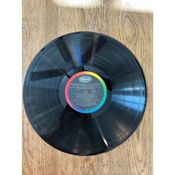 Gallant Men Stories of the American Adventure Vinyl Record T-2643 Album - Picture 2 of 5